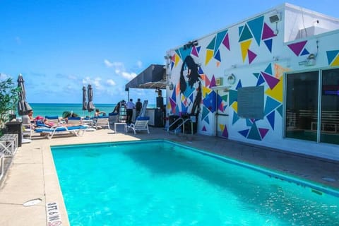 Pool view, Sea view, Swimming pool