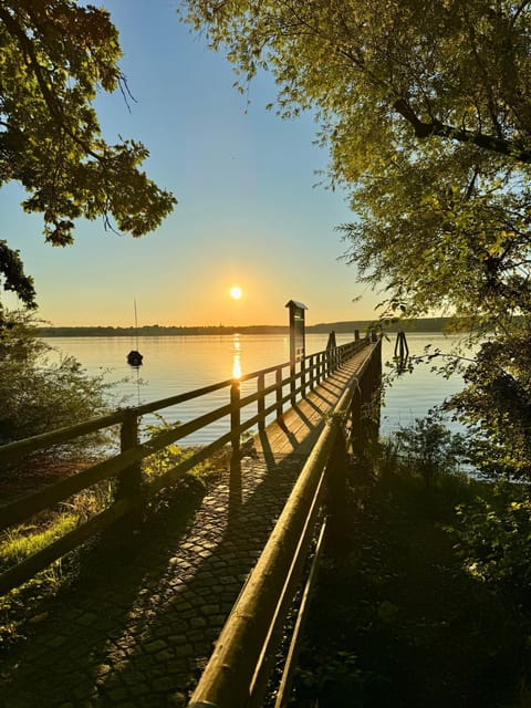 Lake view, Sunset