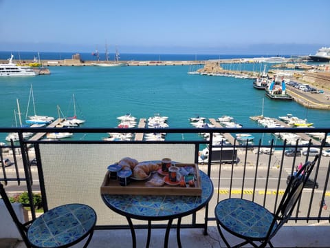 View (from property/room), Balcony/Terrace, Seating area, Sea view