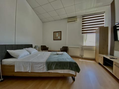 Communal lounge/ TV room, Bed, Living room, Photo of the whole room, Seating area, Evening entertainment, internet, air conditioner