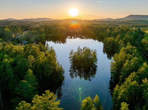 Spring, Day, Bird's eye view, Lake view, Mountain view, Sunrise, Sunset