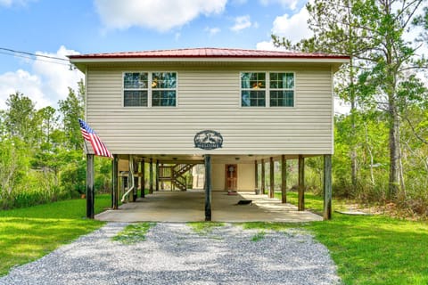 Canal-Front Abode with Private Dock in Bay St Louis House in Mississippi