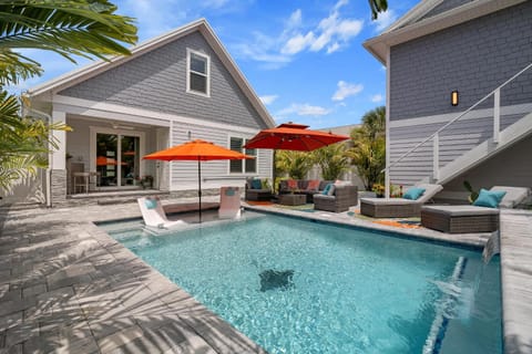 Tipsy Turtle l Heated Pool l Walk to Beach House in Butler Beach