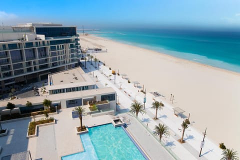 Property building, Beach, Swimming pool