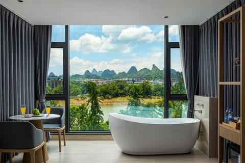 Day, Natural landscape, River view