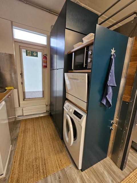 Loft style big studio for 2-4 in Pikku Huopalahti Apartment in Helsinki