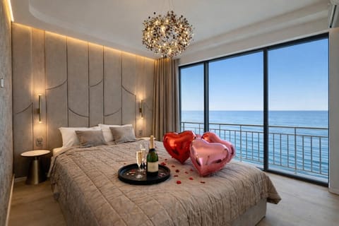 Bedroom, Sea view