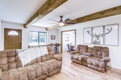 2 Mi to Buffalo River Peaceful Family Retreat House in Buffalo River