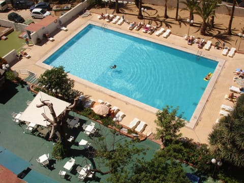 Bird's eye view, Pool view