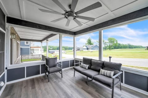 Pet-Friendly Getaway with Golf & Private Patio Retreat home House in South Bend