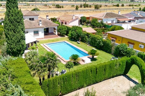 Property building, Bird's eye view, Swimming pool