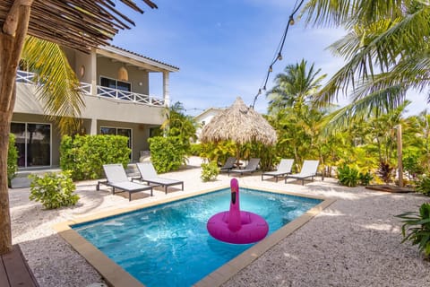 Pool view, Swimming pool, sunbed
