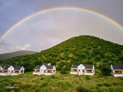 Property building, Natural landscape, Mountain view