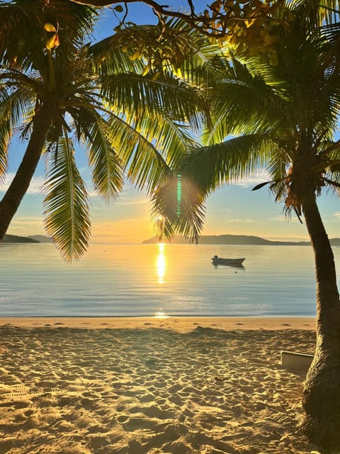 Beach, Sea view, Sunrise