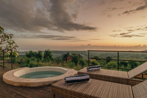 Natural landscape, Sea view, Swimming pool, Sunrise