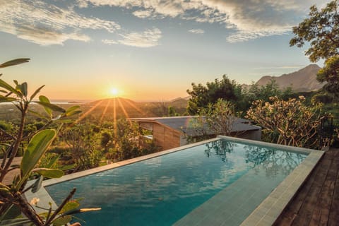 View (from property/room), Mountain view, Pool view, Swimming pool