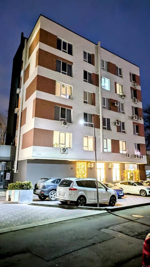 Property building, Night, Street view, Parking