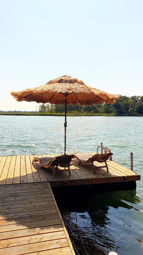 Natural landscape, Balcony/Terrace, Lake view, sunbed