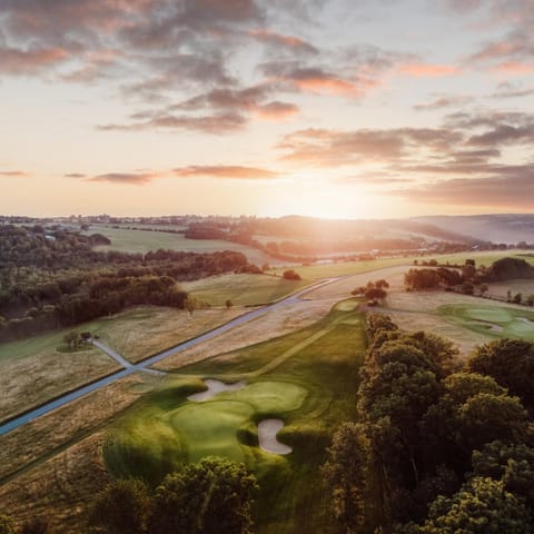 Golfcourse, Sunrise
