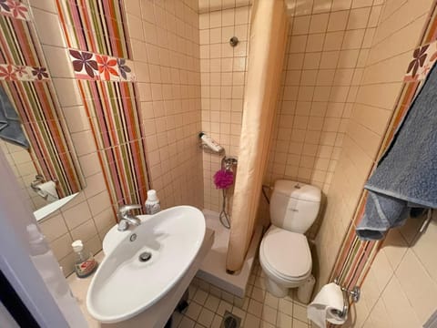 Shower, Toilet, Bathroom, towels