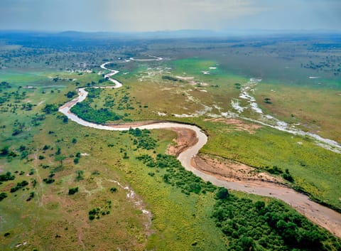 Natural landscape, Bird's eye view, River view