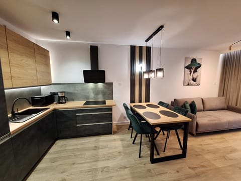 Modern Green Kołłątaja 7A Apartment in West Pomeranian Voivodeship, Poland