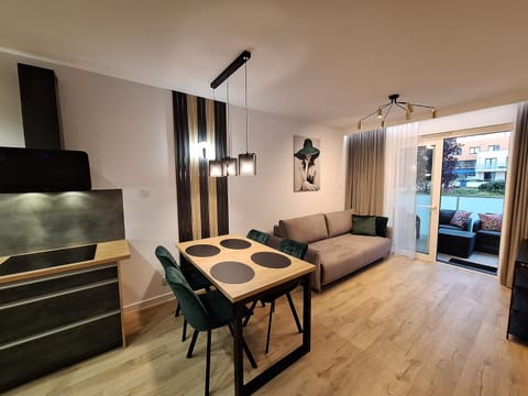 Modern Green Kołłątaja 7A Apartment in West Pomeranian Voivodeship, Poland