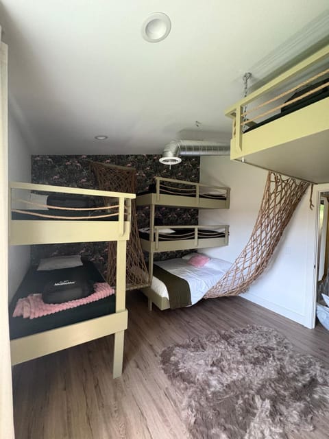 Bedroom, children, older children, bunk bed