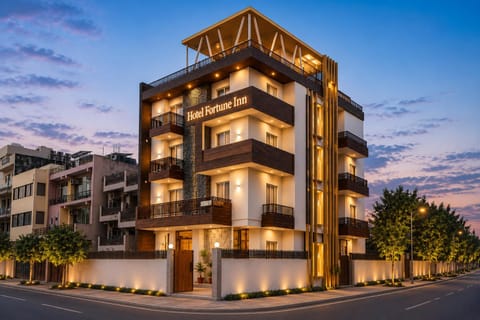 Property building, City view, Street view
