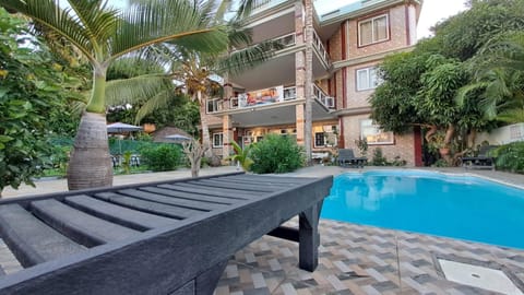 Property building, Pool view, Swimming pool