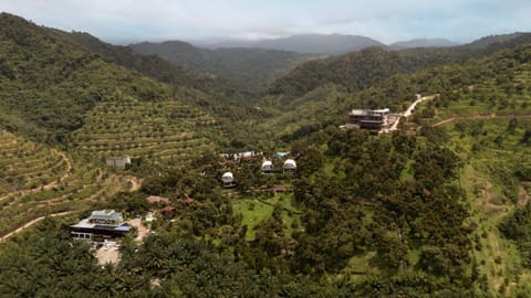 Day, Natural landscape, Bird's eye view, Mountain view