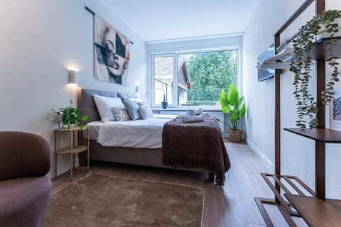 Bed, TV and multimedia