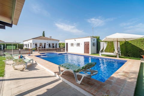 Property building, Living room, Swimming pool