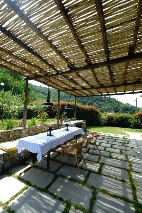 Spring, Day, Garden, Dining area, Garden view