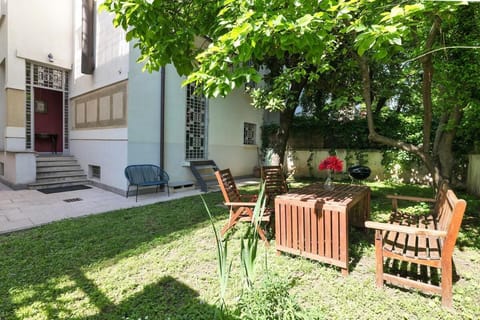 Property building, Garden, Garden view