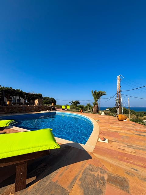 Natural landscape, Pool view, Sea view, Swimming pool, sunbed