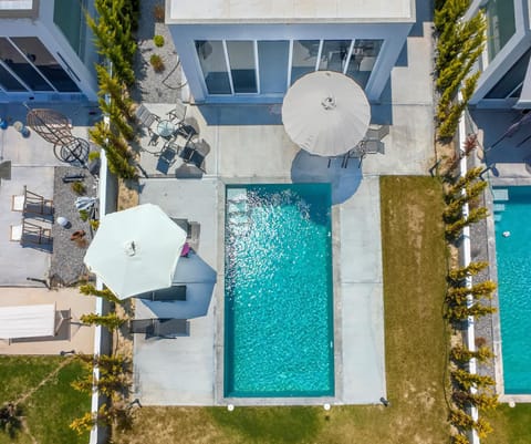 Patio, Garden, Swimming pool