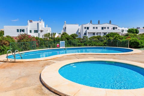 Property building, Living room, Swimming pool