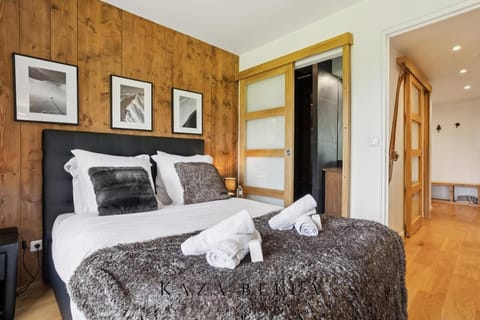 KAZA BELLA - Les Carroz Chalet moderne avec vue Duplex 3 chambres et 3 SDB Les Carroz Grand Massif Apartment in Arâches-la-Frasse