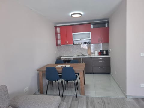 Kitchen or kitchenette, Dining area, oven, stove