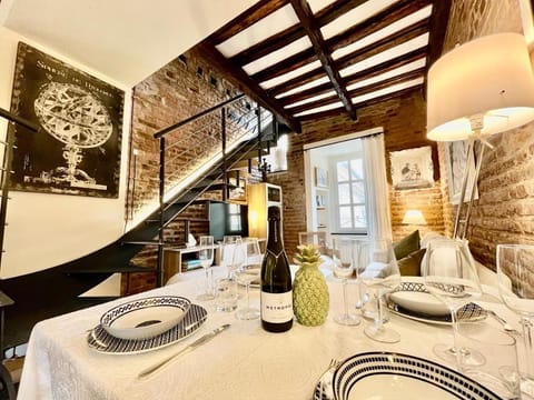 Medieval Nest History Art and Design in Medieval Tower with Terrace Apartment in Albenga