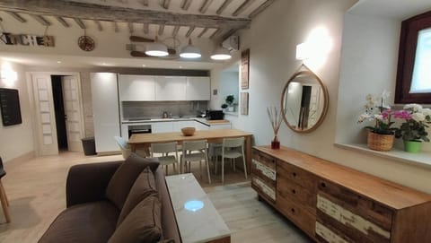Kitchen or kitchenette, Living room