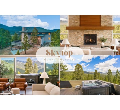 Summit Solace LUXE 360 Views Hot Tub Games House in Bailey