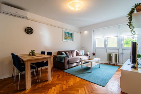 Day, Living room, Seating area, Dining area, air conditioner