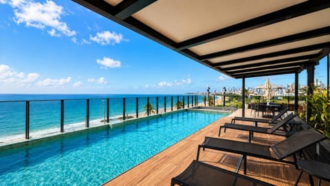 Patio, Balcony/Terrace, Pool view