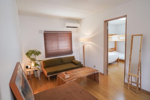 Living room, air conditioner