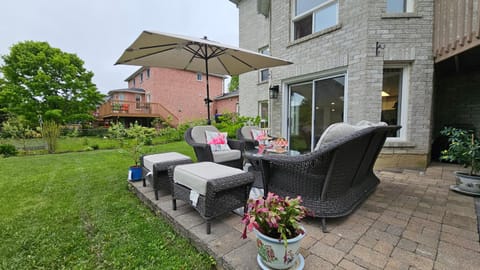 Garden view, sunbed