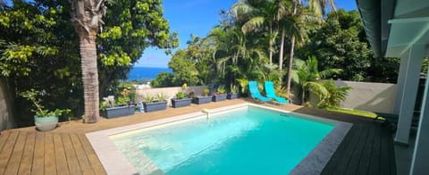 Garden, Garden view, Pool view, Sea view, Swimming pool, sunbed