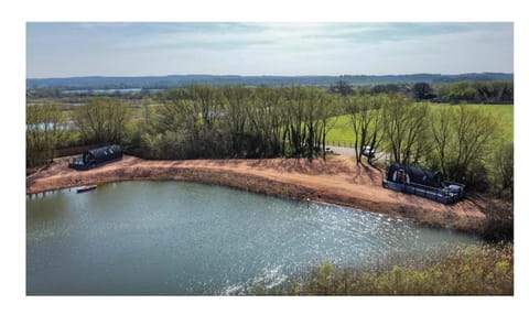 Natural landscape, Lake view