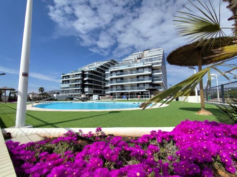 Property building, Pool view, Swimming pool